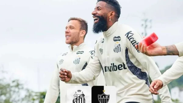 Santos vence Atlético-MG por 2 a 0 e abre vantagem na Sul-Americana