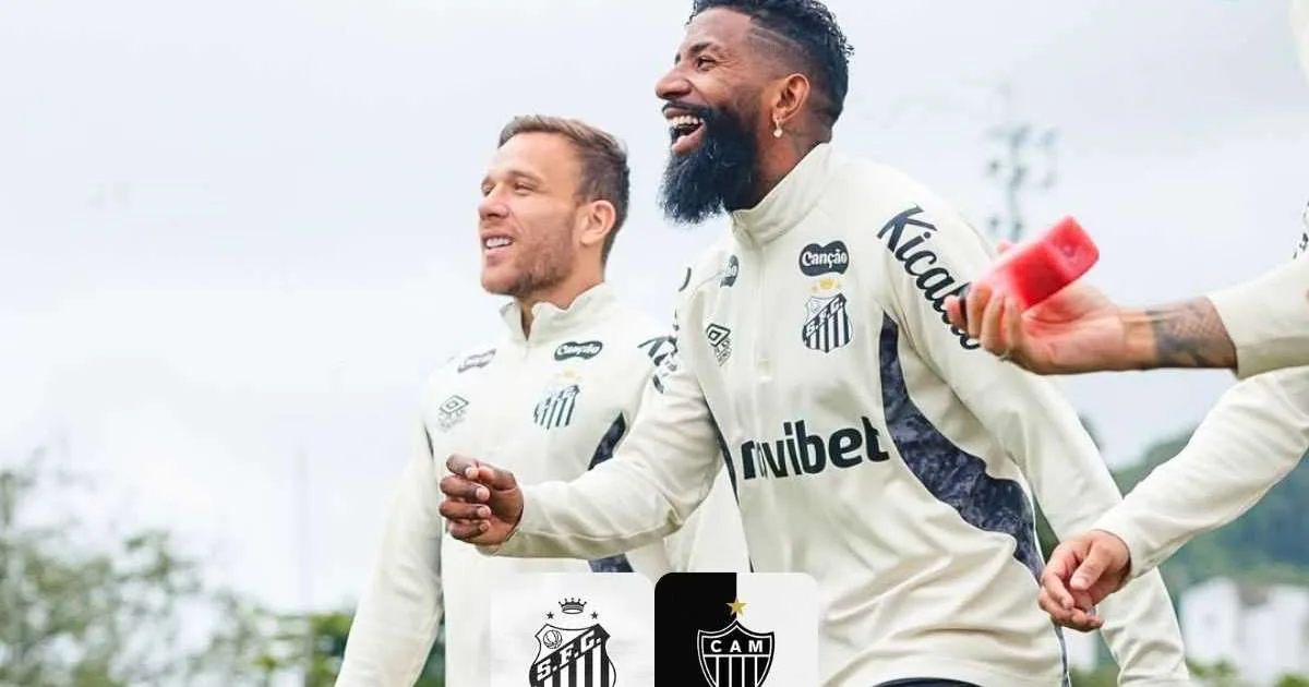 Santos vence Atlético-MG por 2 a 0 e abre vantagem na Sul-Americana
