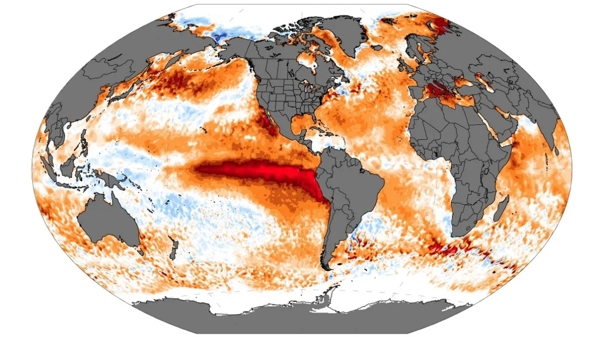 Oceano Atlântico em alerta: El Niño 2026 bate recorde no Pacífico