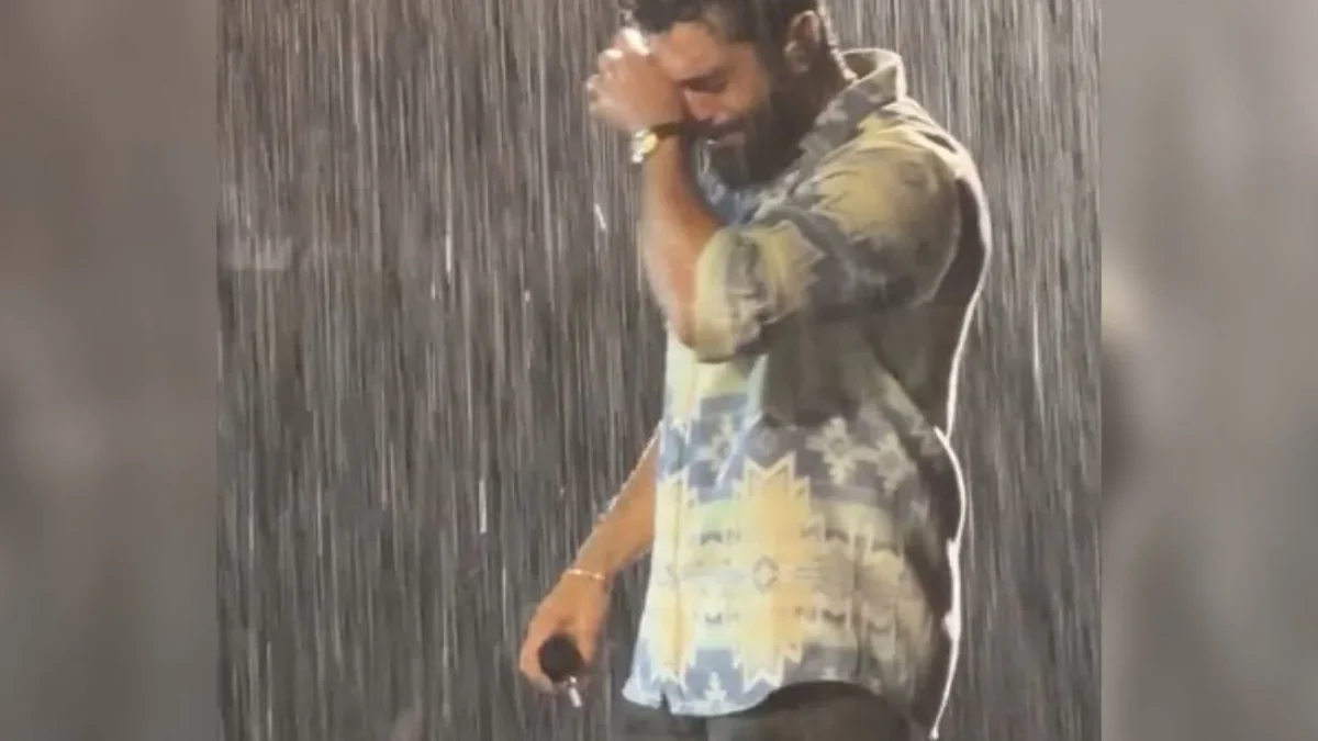 Henrique e Juliano: Henrique chora no show e revela crise de fé