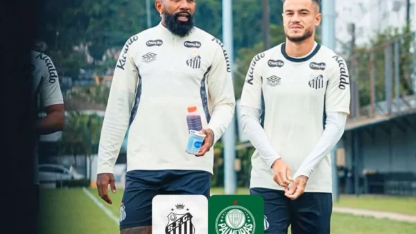 Santos x Palmeiras hoje: escalações e onde assistir