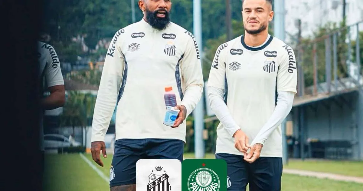 Santos x Palmeiras hoje: escalações e onde assistir