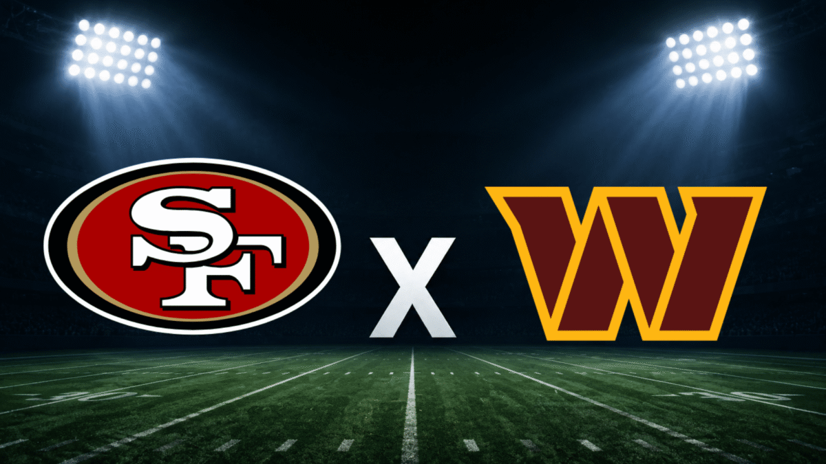 49ers x Commanders hoje 21h15: onde assistir e o que está em jogo