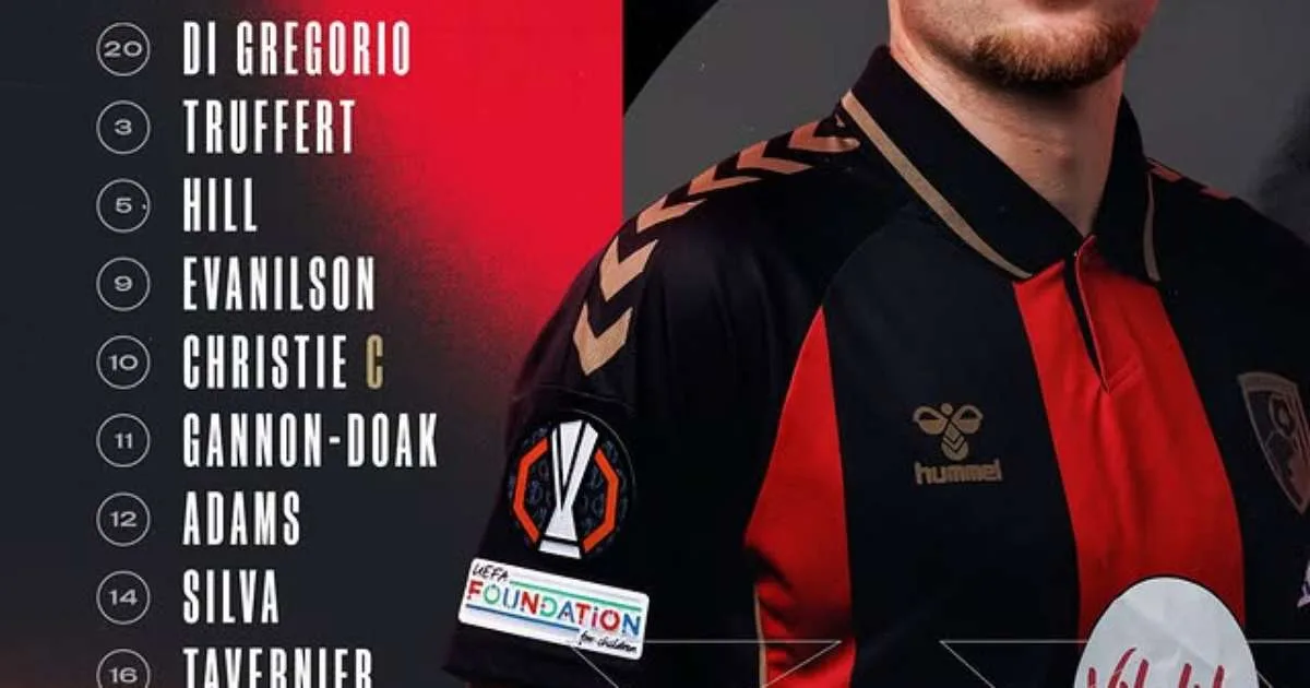 Bournemouth domina Milan, vence 3 a 0 e lidera Europa League hoje