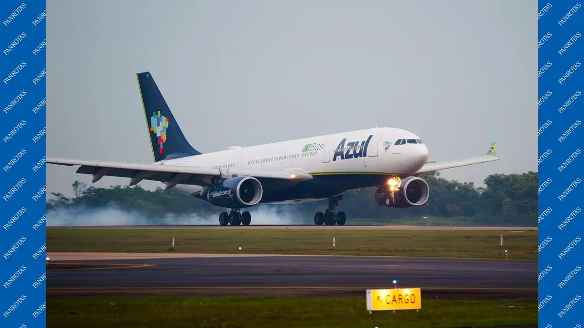 Azul obtém R$ 2 bi da União para combustível na aviação Brasil