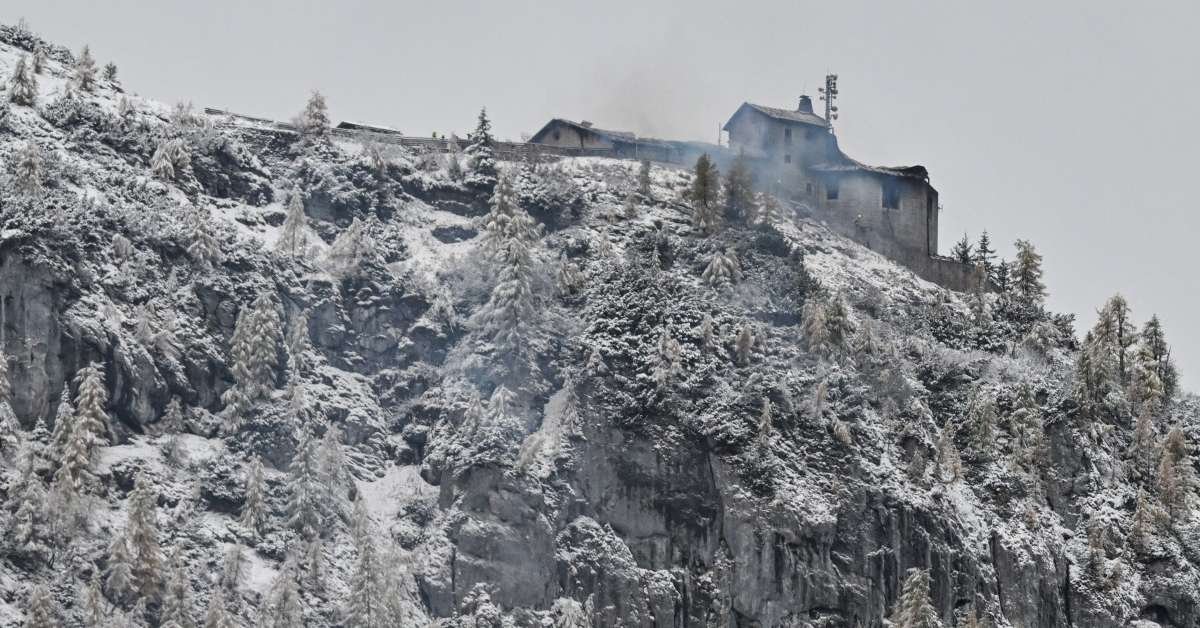 Incêndio destrói ‘Ninho da Águia’ de Hitler na Baviera