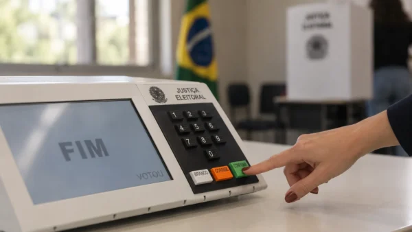 Que horas começa a votação do segundo turno em 25/10/2026