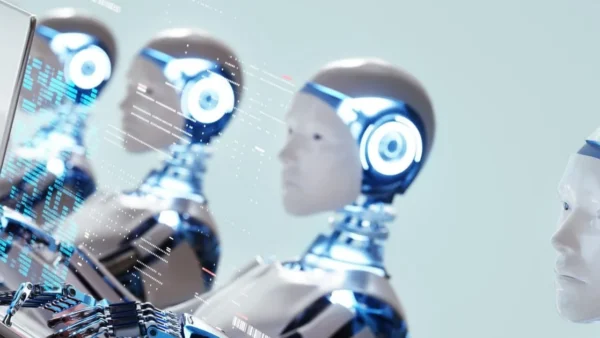 Robôs com IA física revolucionam fábricas e transporte em 2026