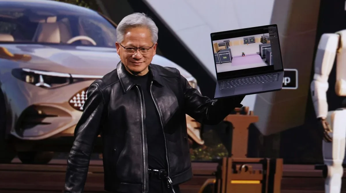 Nvidia lança data center em 14 dias e robô humanoide na Europa