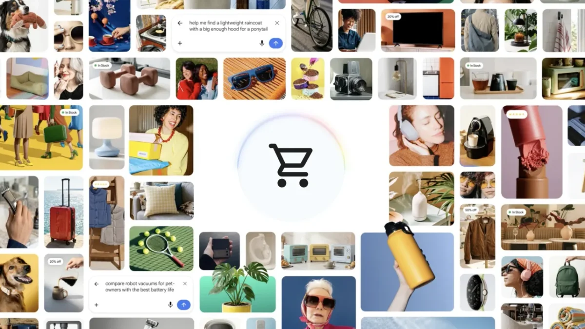 Google lança carrinho universal com IA para compras seguras hoje