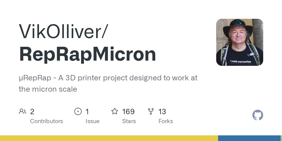 μRepRap revoluciona impressão 3D com precisão de 1 micrômetro
