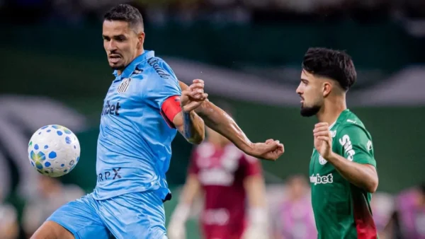 IA projeta Santos x Palmeiras decisivo na Vila Belmiro