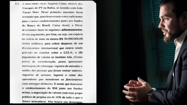 Vorcaro diz ter pago R$ 30 mi ao Instituto Lula e revela motivo