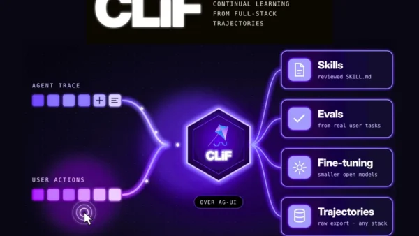 CopilotKit/runtime lança CLiF para treino contínuo de agentes IA