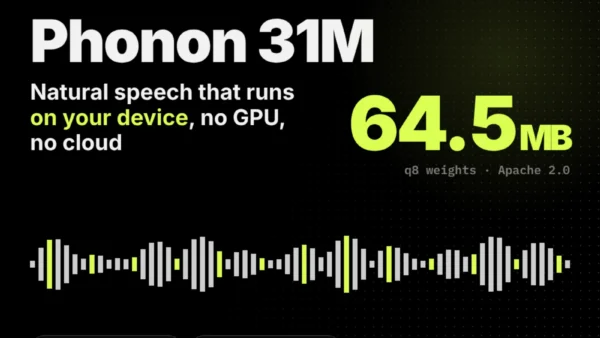 Gradium lança Phonon, modelo de voz que roda direto no aparelho