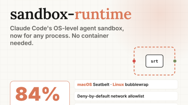Anthropic libera sandbox-runtime open source para devs