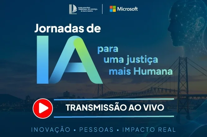 TJSC promove evento sobre IA para uso ético e seguro em 3 nov