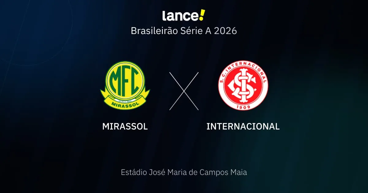 Mirassol x Internacional: 31ª rodada decisiva do Brasileirão hoje