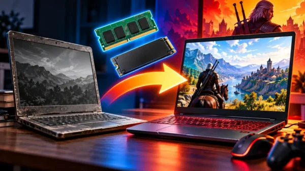 Pc gamer completo: transforme notebook antigo em máquina potente