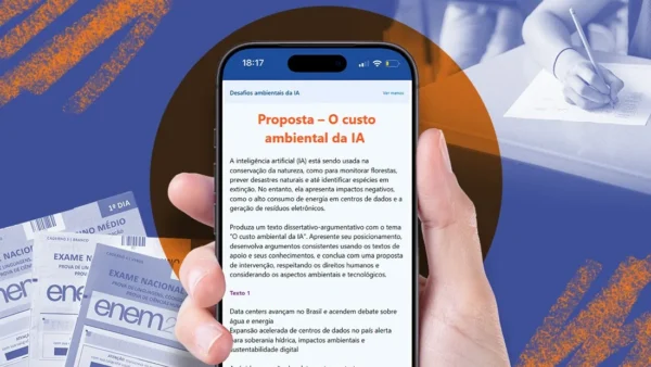 Redação nota 1000: nova IA corrige Enem com 9 temas grátis