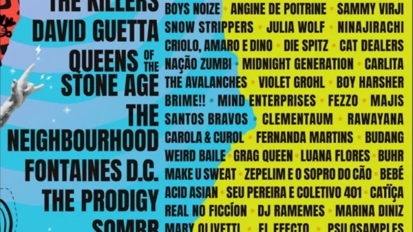 Lollapalooza 2027 revela line-up e ingressos com preços oficiais