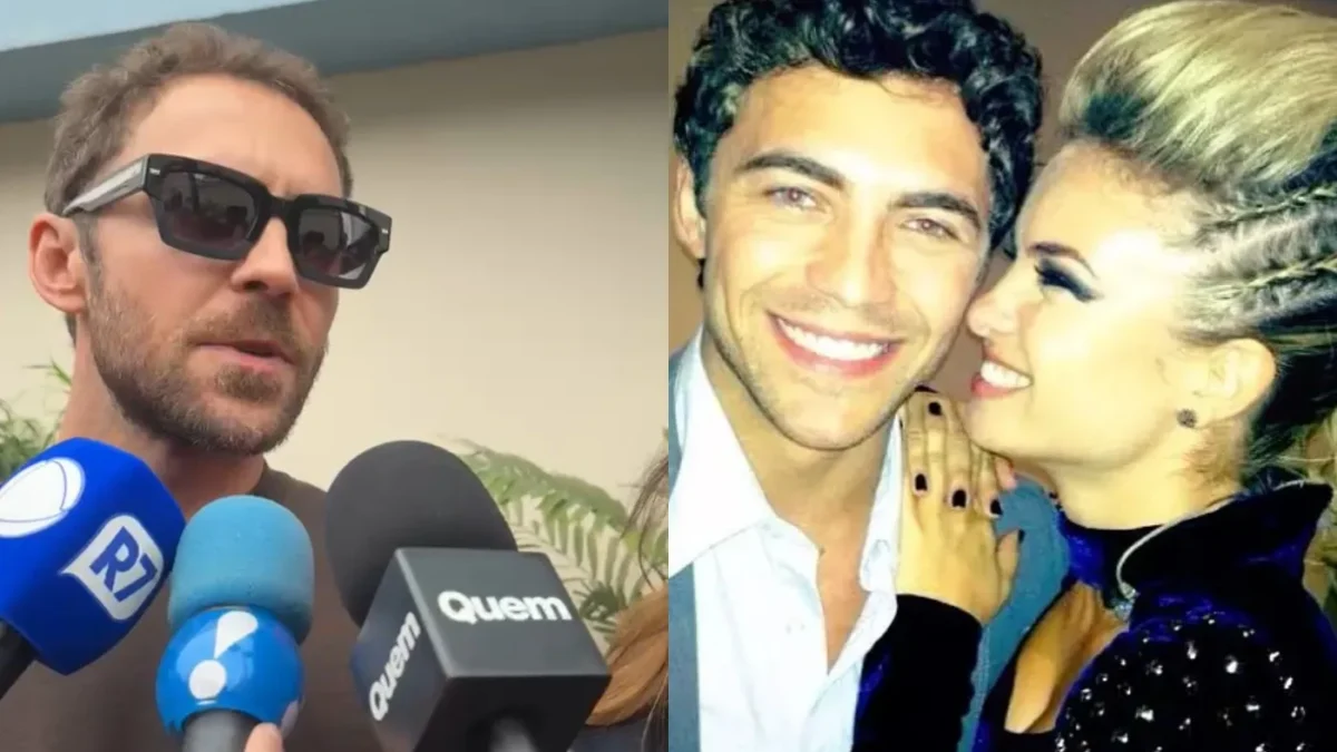 Fernando Roncato fala sobre morte de Lua Blanco em velório no Rio