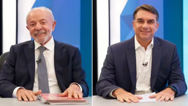 Debate na Globo acirra disputa entre Flávio Bolsonaro e Lula