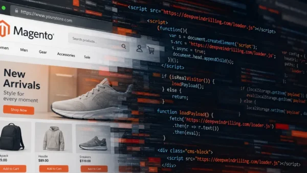 Hackers infectam 953 lojas Magento com código malicioso hoje