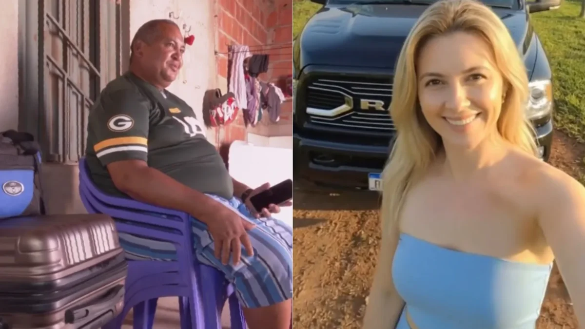 Pedreiro vende tudo e viaja 2.000 km para mulher de IA em BH