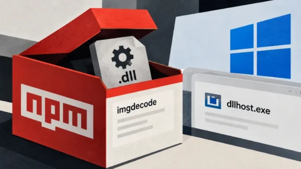 Pacote npm ‘imgdecode’ infecta 1.000 PCs com malware em DLL