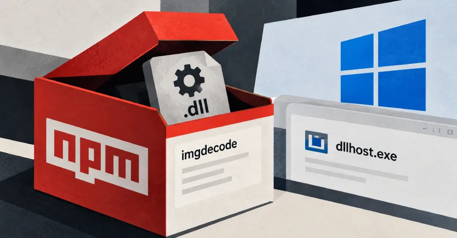 Pacote npm ‘imgdecode’ infecta 1.000 PCs com malware em DLL