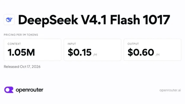 How to use DeepSeek V4.1 Flash 1017: guia rápido e barato